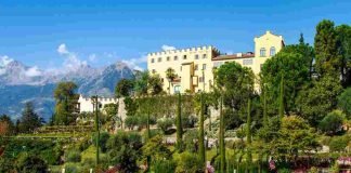La vista spettacolare dal Castello di Trauttmansdorff