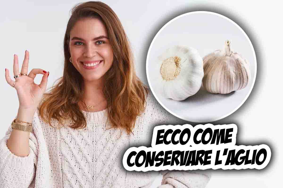 Conservare aglio: metodo durare lungo