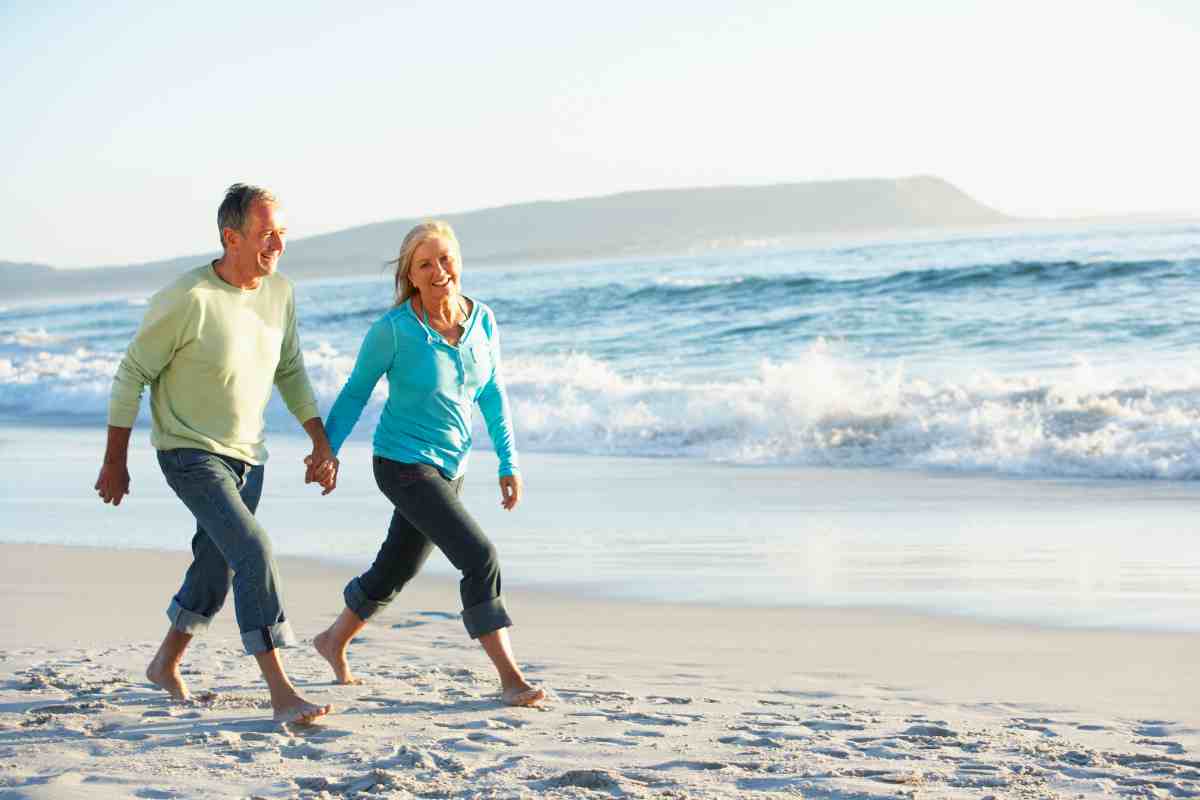 Camminare sulla sabbia: benefici