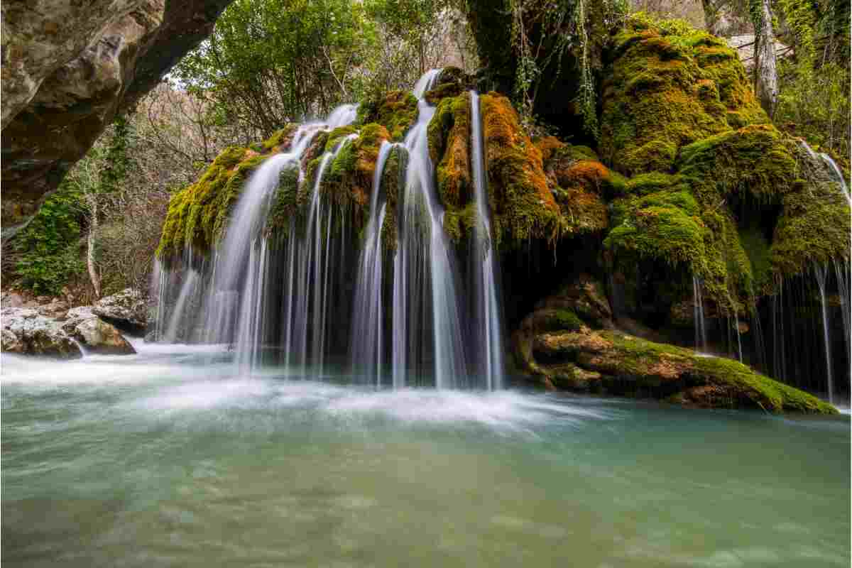 cascata capelli di venere