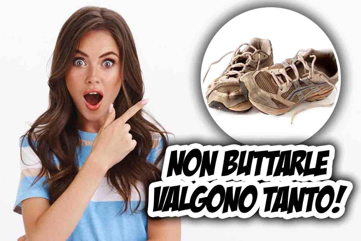 Scarpe Vecchie: errore buttarle