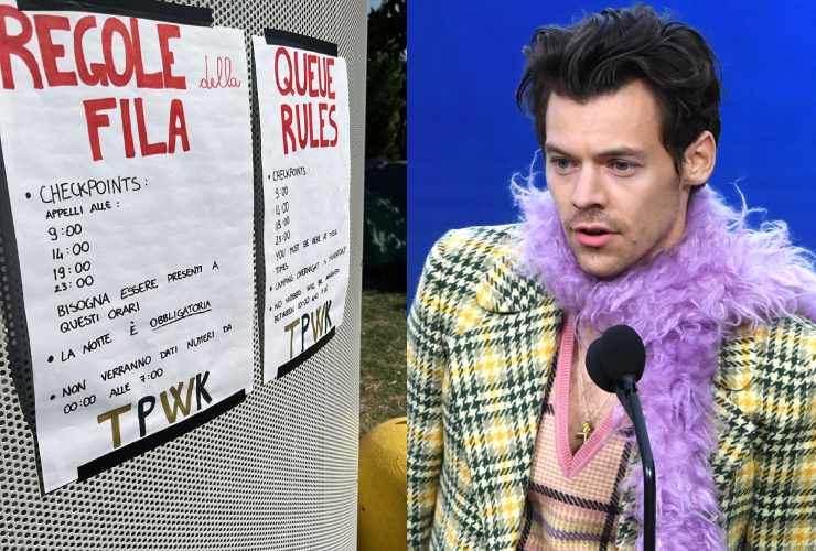 Harry Styles: regole concerto campovolo