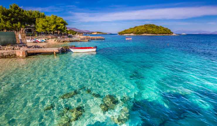 Spiaggia in Albania