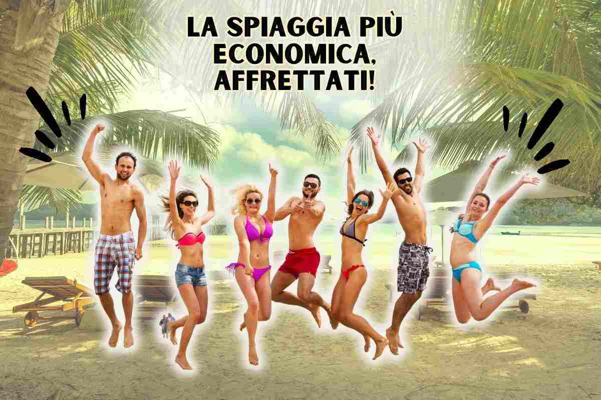 Spiaggia più economica d'Italia