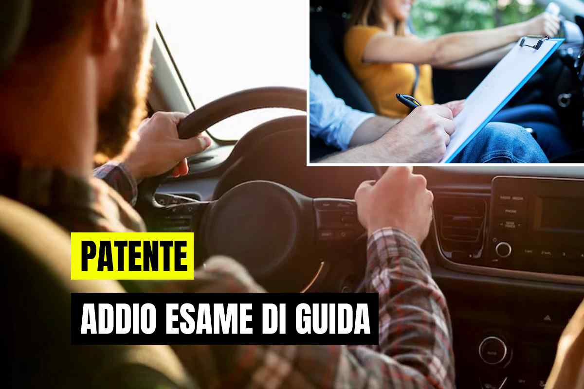 addio esame di guida