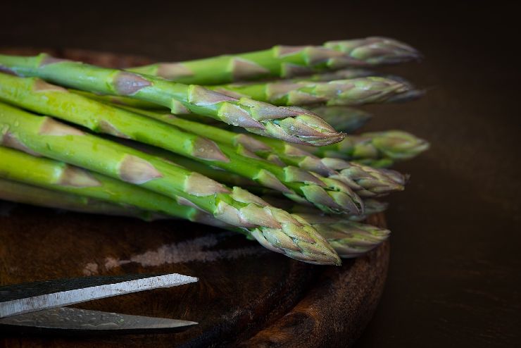 Alimentos prebióticos de espargos