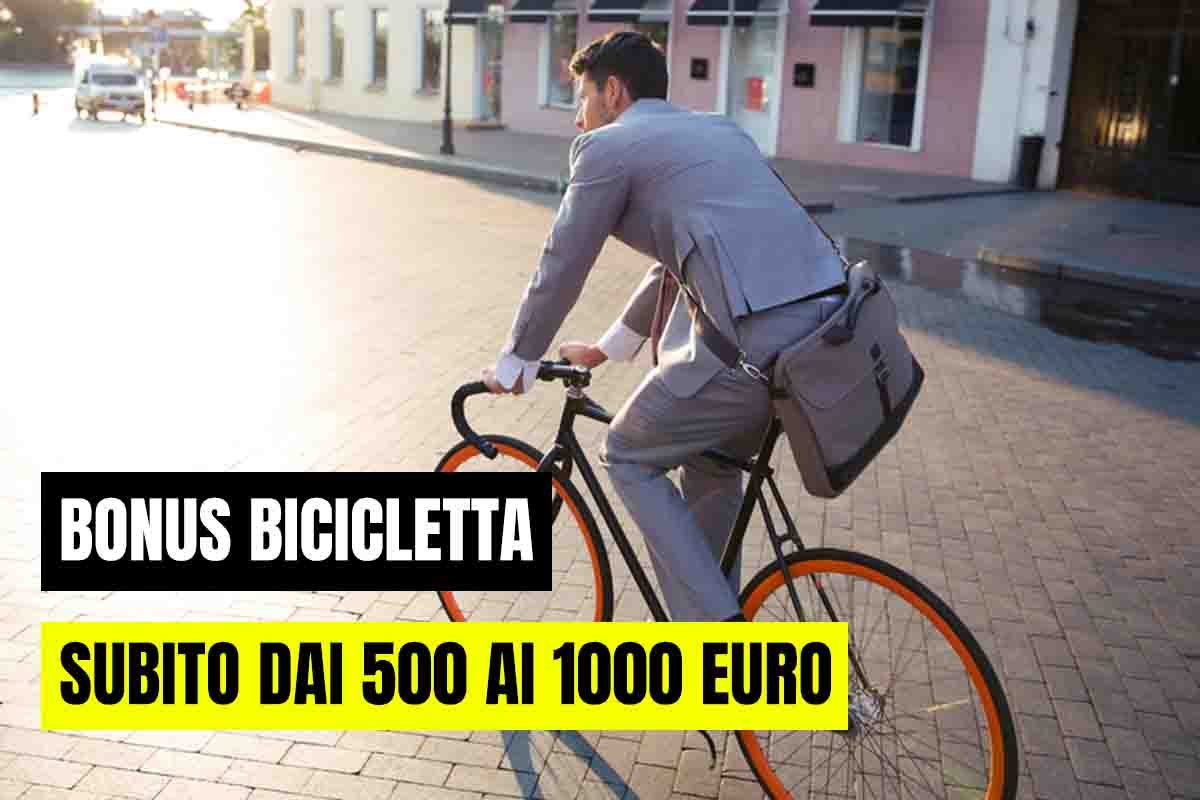 bonus bicicletta