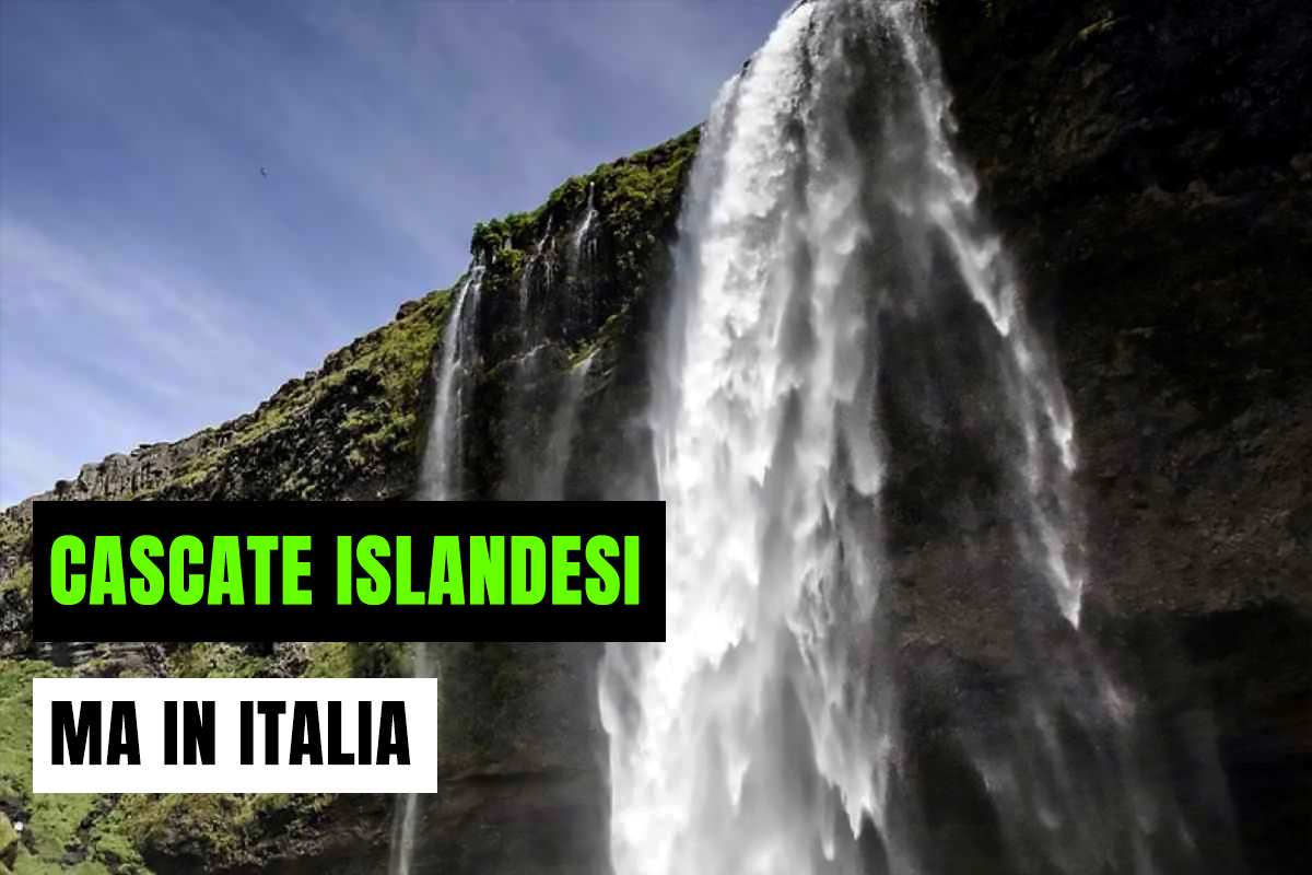 Cascata Islandese in Italia