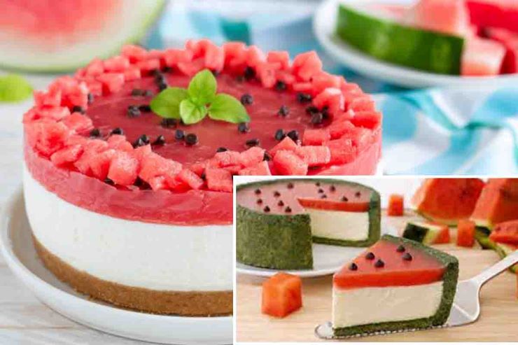 cheesecake all'anguria