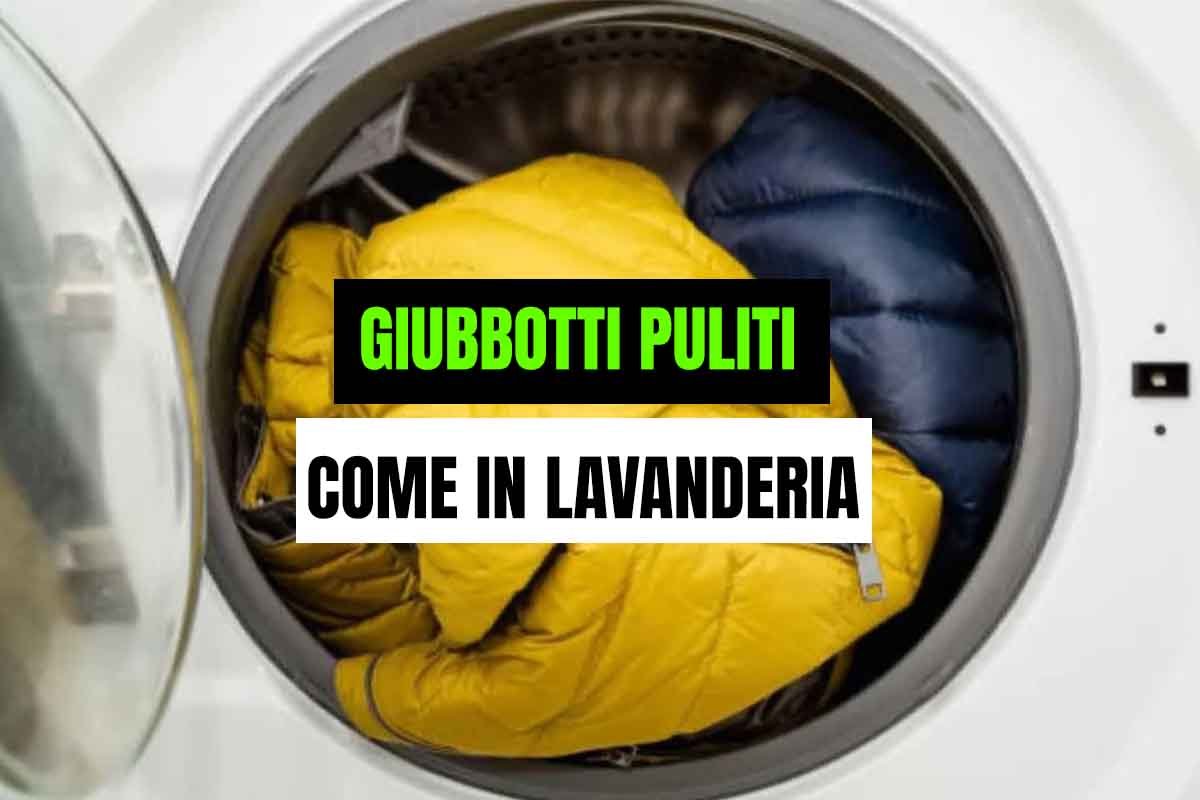 Giubbotti puliti