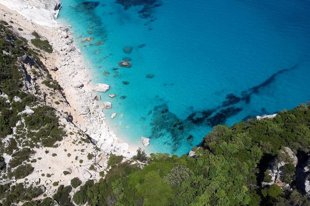 spiaggia caraibica in italia