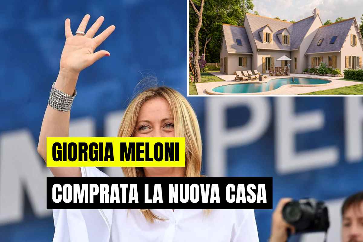 Giorgia Meloni casa