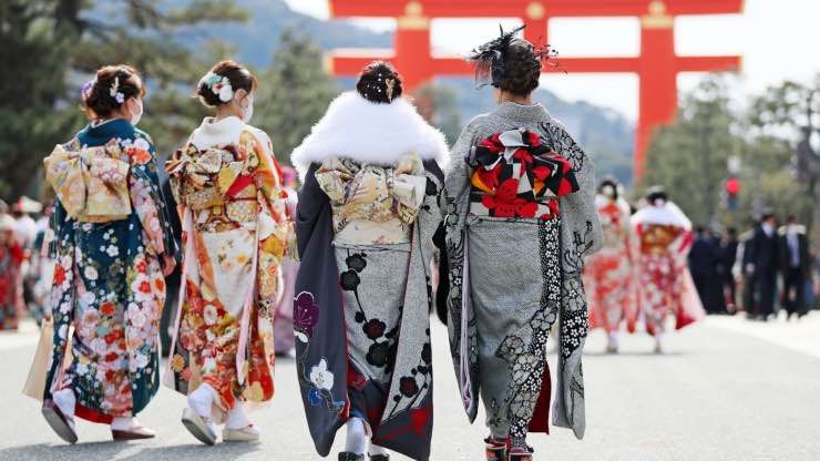 Ragazze giapponesi a Kyoto