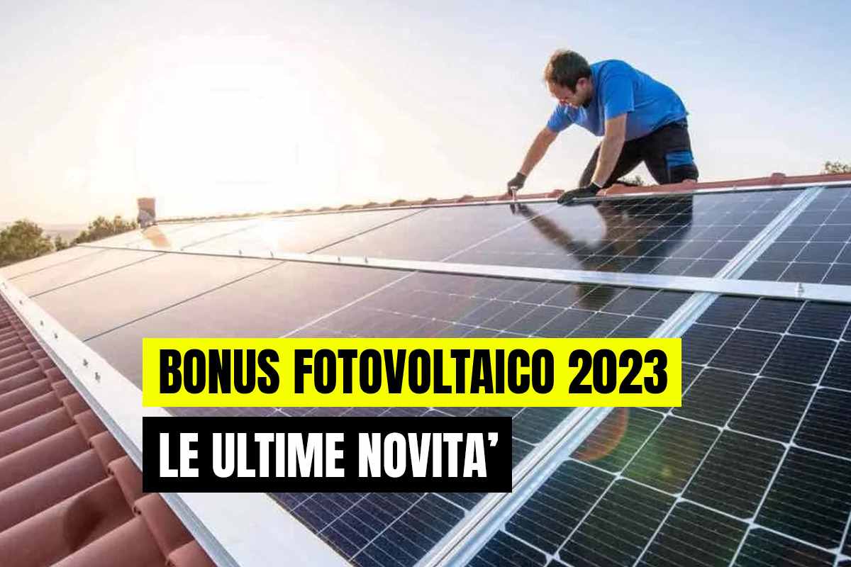 bonus fotovoltaico