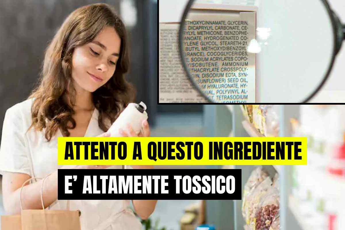 ingrediente tossico