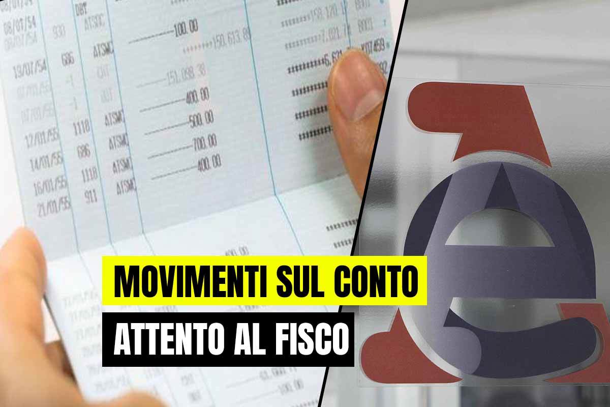 Movimenti sul conto