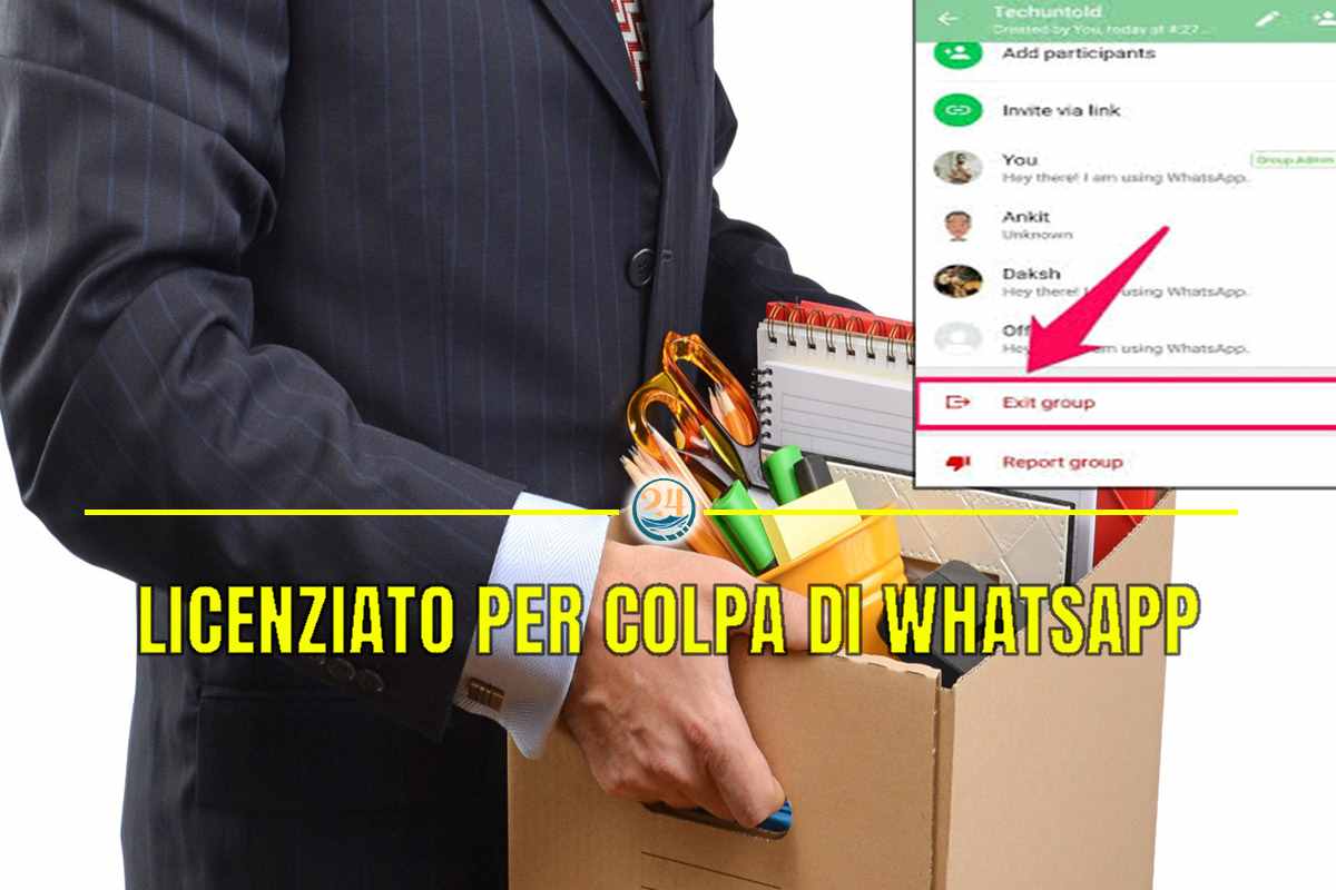 Licenziato Whatsapp