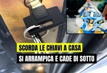 scorda le chiavi a casa