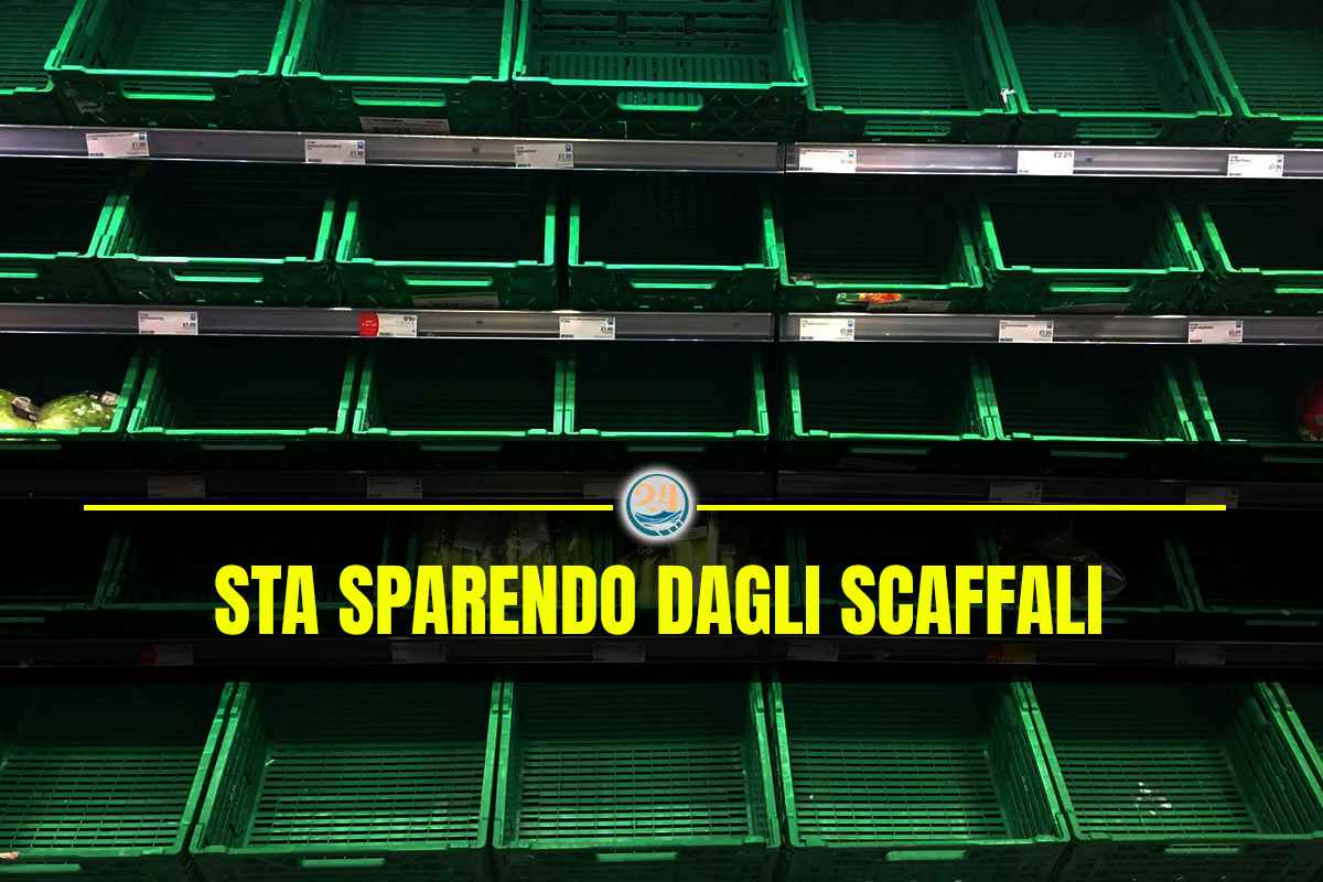 Sparito dagli scaffali