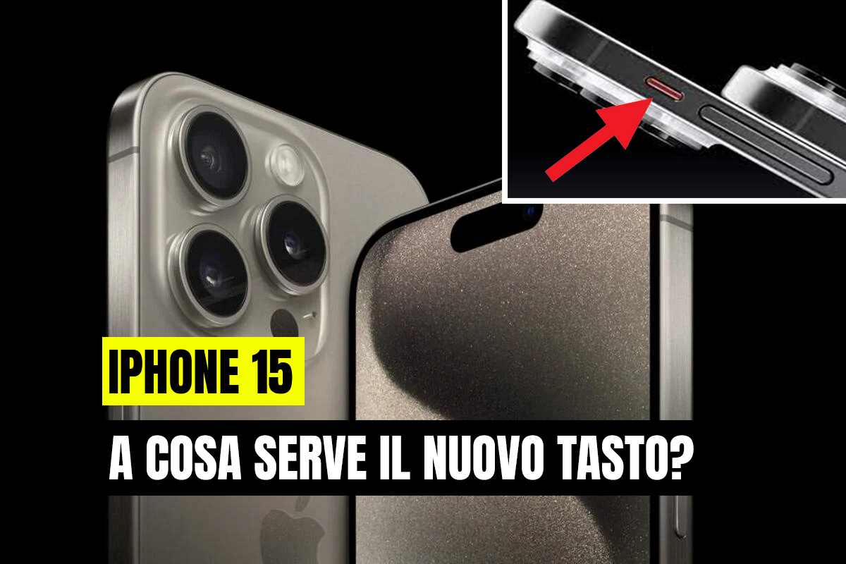 Tasto iPhone 15