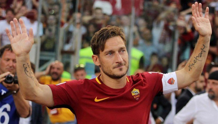 Totti in campo