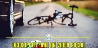 ucciso in bici