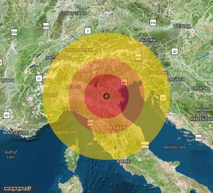 Una zona a rischio