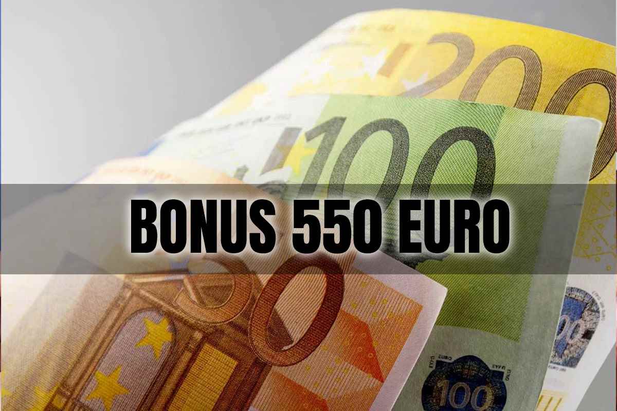 Bonus 550 euro