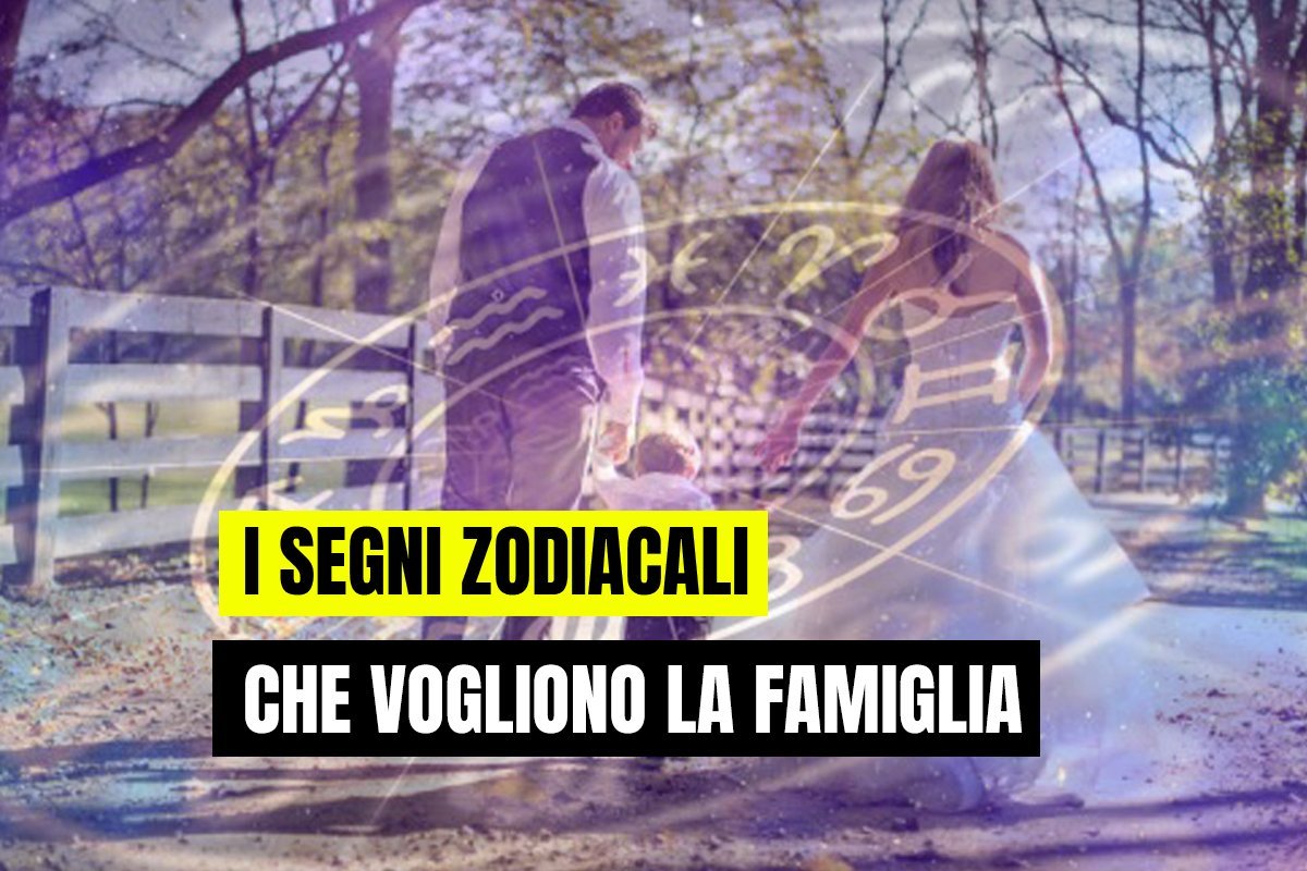 segni zodiacali famiglia