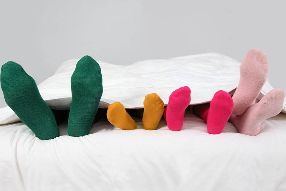 Dormire con i calzini