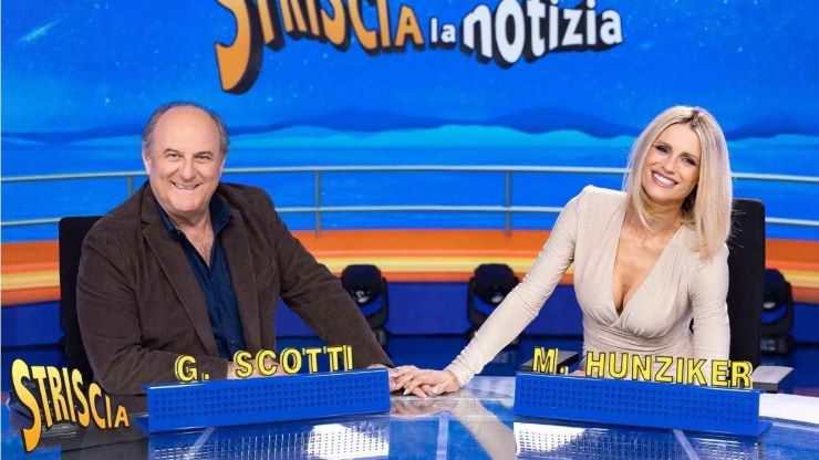 Gerry Scotti e Michelle