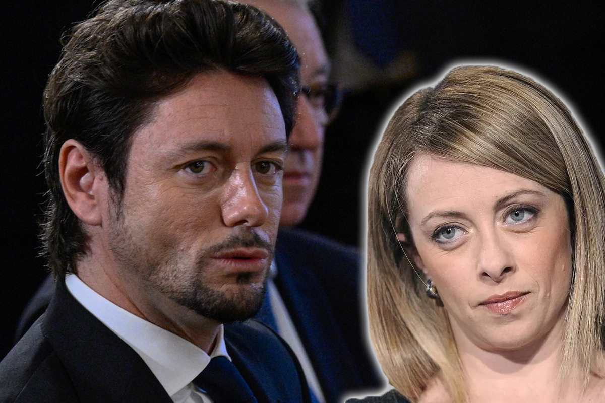 Giambruno e Giorgia Melloni