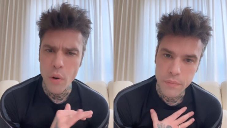 Fedez infuriato sui social