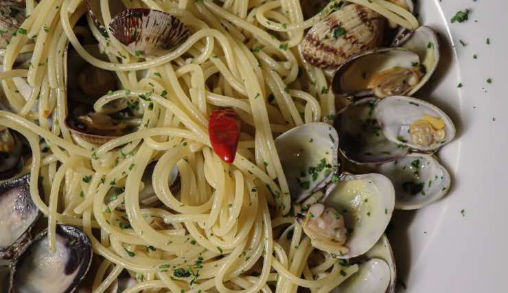 Spaghetti con le vongole