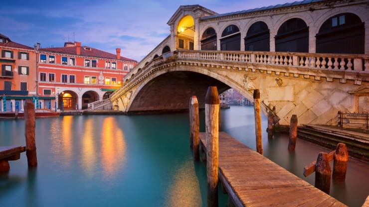 Venezia al tramonto