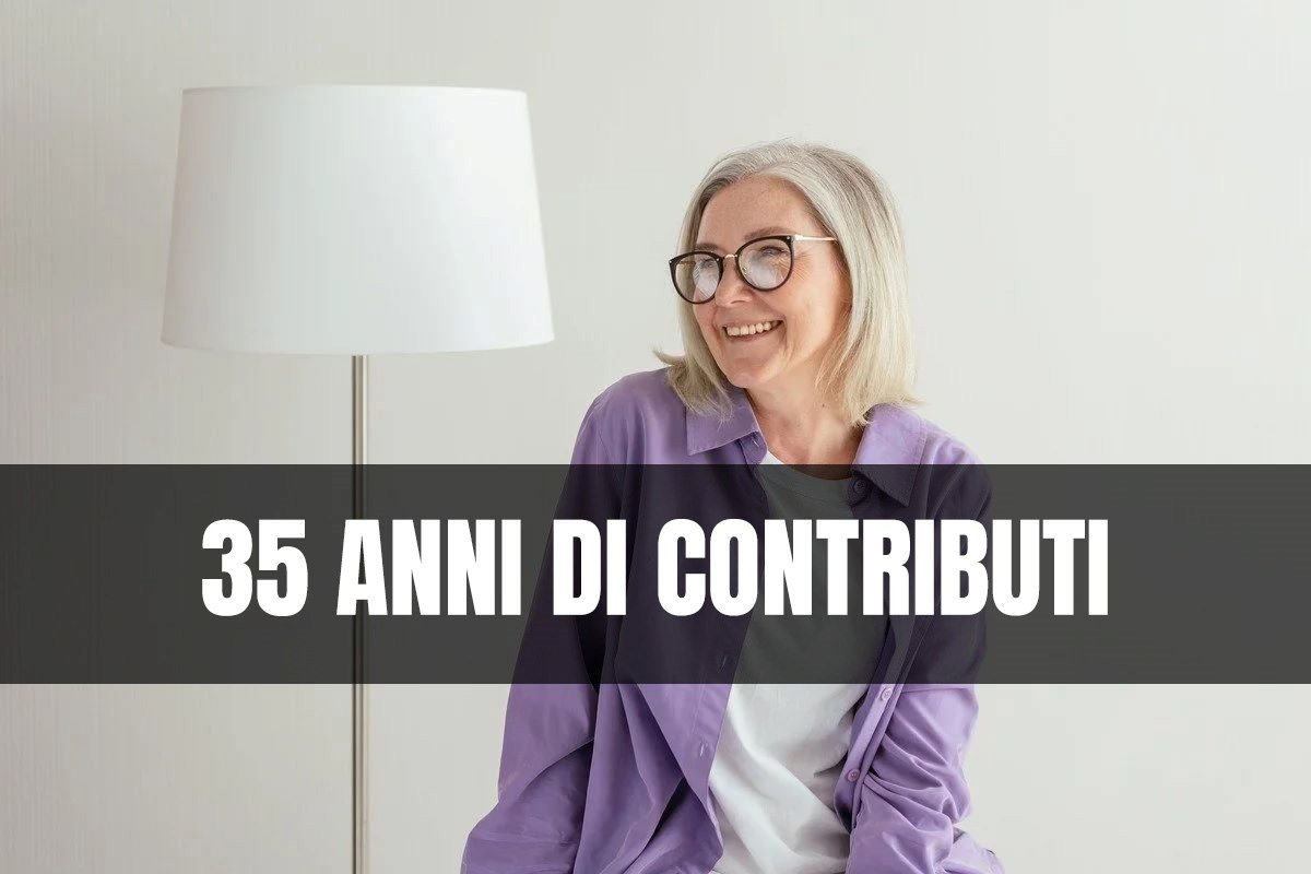 Pensione con 35 anni di contributi