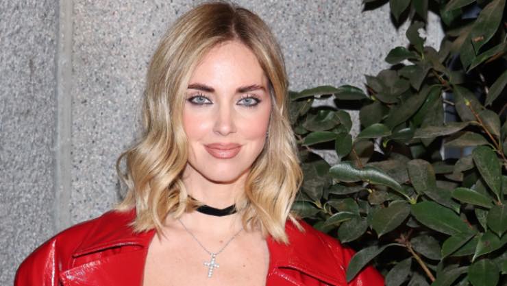 Chiara Ferragni in rosso