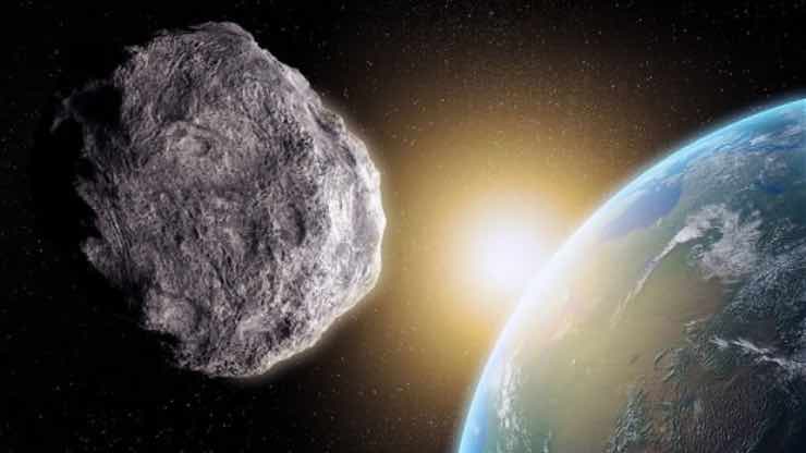 Asteroide e terra