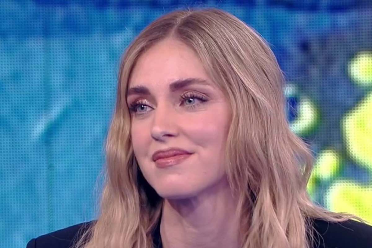 Chiara Ferragni a Che Tempo che Fa