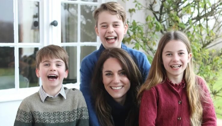 Kate Middleton con i figli