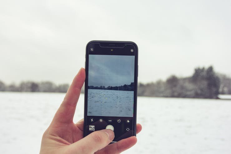 Telefono e neve